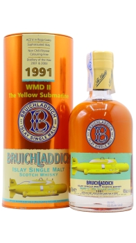 Bruichladdich - WMD II The Yellow Submarine (3rd Issue) 1991 14 year old Whisky 70CL