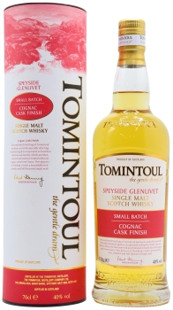 Tomintoul - Cognac Cask Finish Whisky 70CL