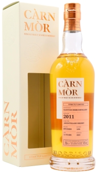 Glentauchers - Carn Mor Strictly Limited - Amontillado Cask Finish 2011 11 year old Whisky 70CL