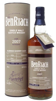 Benriach - Single Cask #3236 2007 10 year old Whisky 70CL