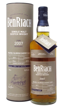 Benriach - Single Cask #3071 2007 10 year old Whisky 70CL