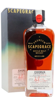 Scapegrace - Release II: Chorus - New Zealand Single Malt 3 year old Whisky 70CL