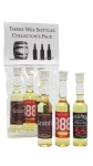 Multiple Distillery Packs - (3 Pack) Worlds Smallest Bottle Of Whisky