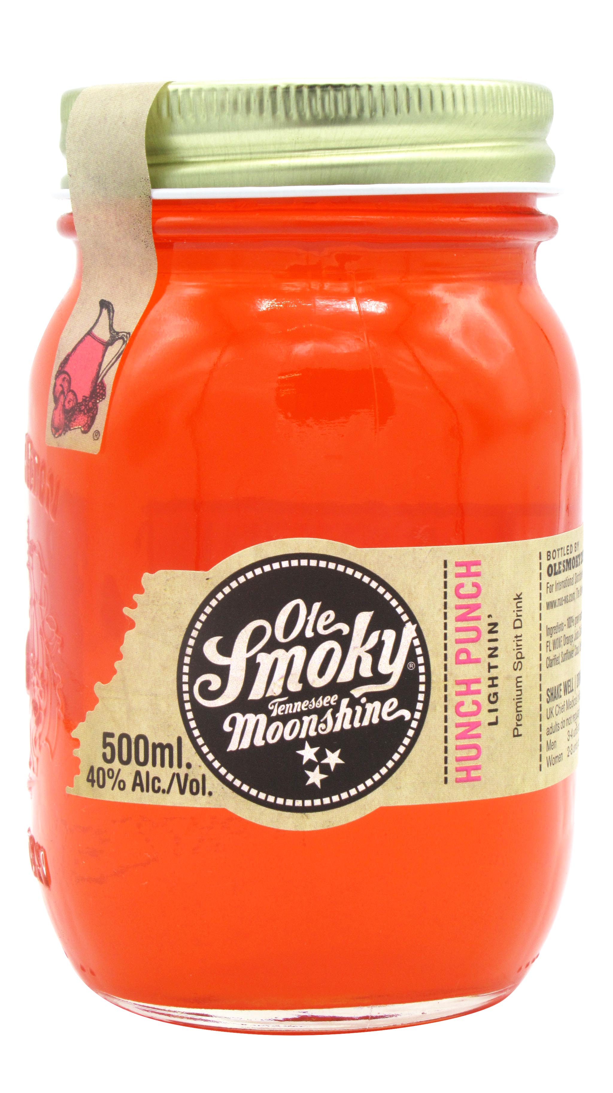 Ole Smoky Hunch Punch Lightnin Moonshine 50cl Nationwide Liquor