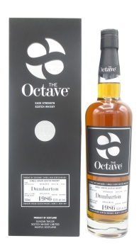 Dumbarton (silent) - The Octave Rare - Single Cask #10026403 1986 33 year old Whisky 70CL