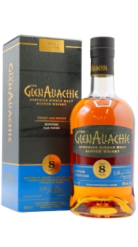 GlenAllachie - Scottish Virgin Oak Finished 8 year old Whisky 70CL