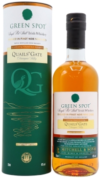 Green Spot - Quails' Gate Pinot Noir Wine Cask Finish Irish Whiskey 70CL