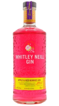 Whitley Neill - Apple & Red Berries Gin 70CL