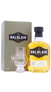 Balblair - Glencairn Glass & Single Malt Scotch 12 year old Whisky