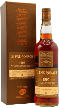 Glendronach - Single Cask #444 (Batch 12) 1995 20 year old Whisky 70CL