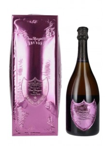 Personalize Dom Perignon Rose Champagne