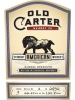 Old Carter Whiskey Co. Straight American Whiskey Batch 9 750ml