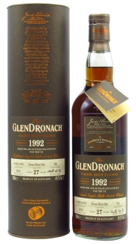 Glendronach - Single Cask #182 (UK Exclusive) 1992 27 year old Whisky 70CL