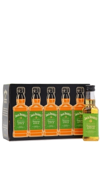 Jack Daniel's - Tennessee Apple Miniatures 10 x 5cl Whiskey Liqueur