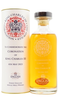 The English - King Charles III Coronation  - Commemorative Whisky 70CL