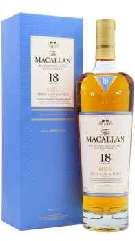 Macallan - Triple Cask Matured 2019 Release 18 year old Whisky 70CL