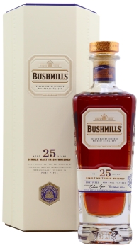 Bushmills - Single Malt Rare Irish 25 year old Whiskey 70CL