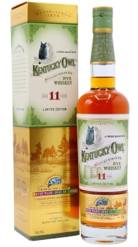 Kentucky Owl - Mardi Gras XO Cask Limited Edition Straight Rye 11 year old Whiskey 70CL