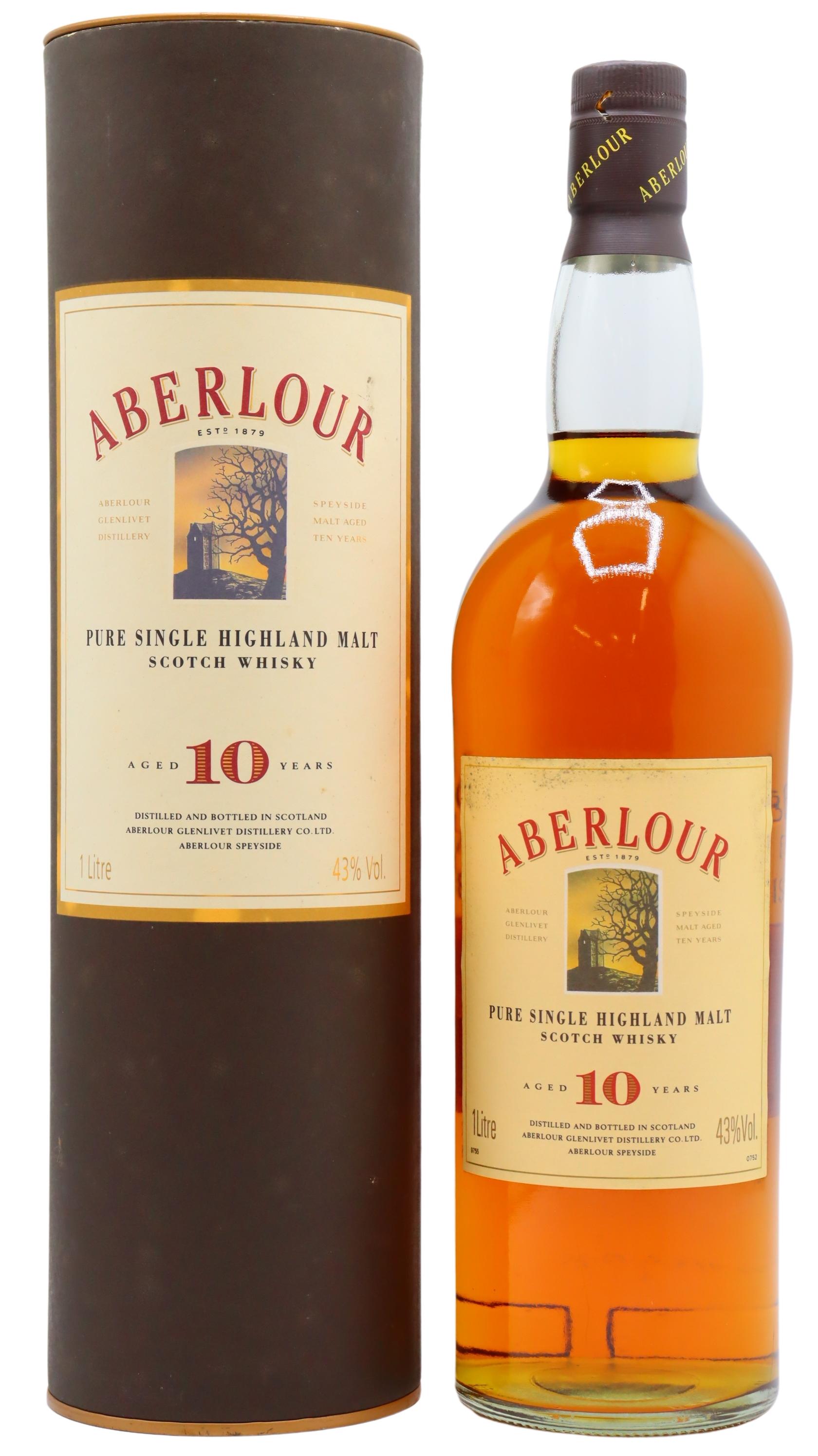 whisky Aberlour 10 anni 1 litro