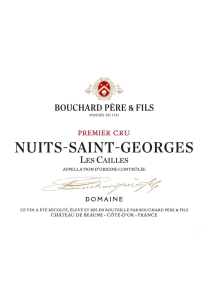 Bouchard Pere & Fils Nuits Saint Georges 'les Cailles' Premier Cru 2017 750ml