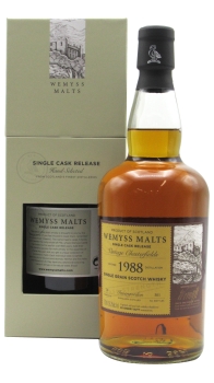 Invergordon - Vintage Chesterfields Single Cask 1988 30 year old Whisky 70CL