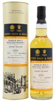 Undisclosed Orkney - Berry Bros & Rudd - Small Batch 2009 11 year old Whisky 70CL