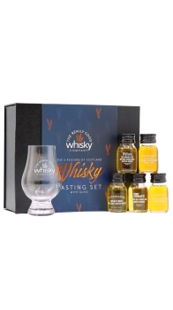 Cask Explorers - Glencairn Tasting Glass & Single Malt Scotch Whisky Miniature Tasting Set