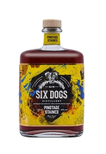 Six Dogs Pinotage Stained Gin 750ml