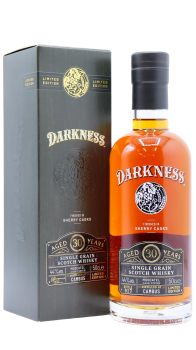 Cambus (silent) - Darkness - Moscatel Sherry Cask Finish 30 year old Whisky 50CL