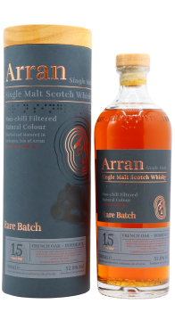 Arran - Rare Batch Bordeaux Cask 15 year old Whisky 70CL