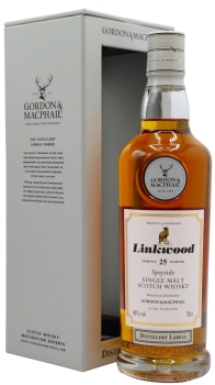 Linkwood - Gordon & MacPhail - Distillery Labels 25 year old Whisky 70CL