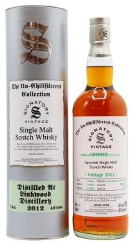 Linkwood - Signatory Vintage 2012 10 year old Whisky 70CL