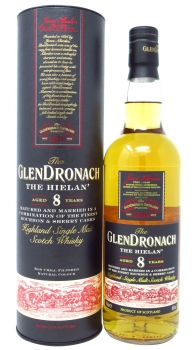 Glendronach - The Hielan (The Highland) 8 year old Whisky 70CL