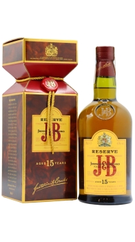 J&B - Reserve (Old Bottling) 15 year old Whisky 70CL