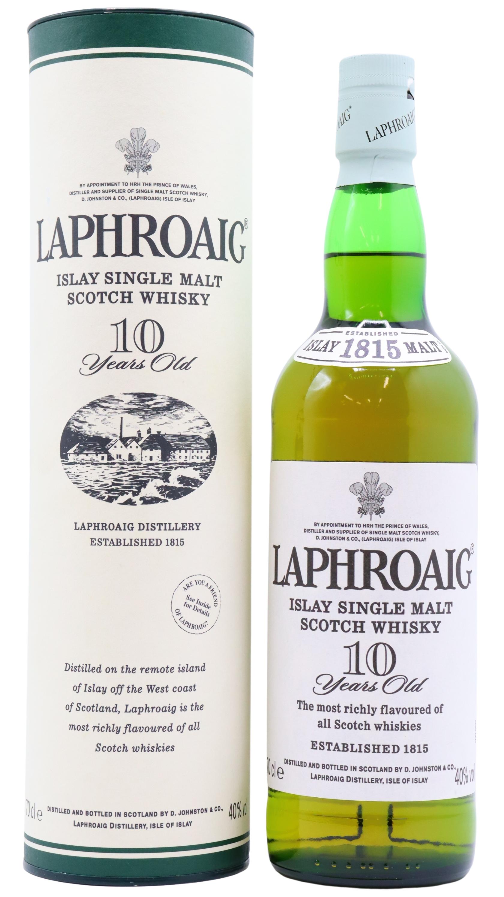 Whisky Laphroaig 10 ans 70cl