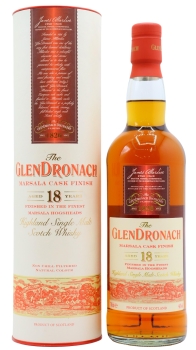 Glendronach - Marsala Cask Finish 18 year old Whisky 70CL