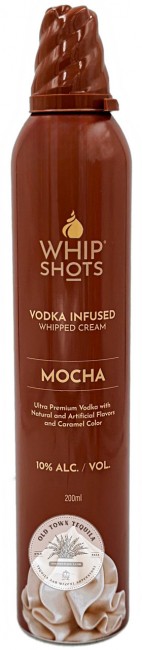 Cardi B Whipshots - Mocha - Vodka Infused Whipped Cream (200ml ...