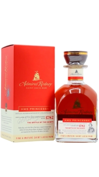 Admiral Rodney - HMS Princessa St. Lucian Rum 70CL