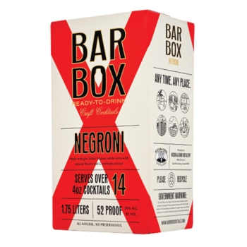 Bar Box Cocktail Ready To Drink Negroni 1.75li