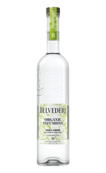 Belvedere Vodka Infusions Pear & Ginger Organic Poland 750ml