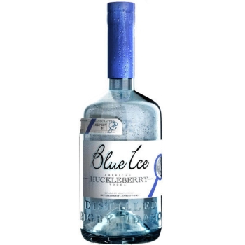 Blue Ice Vodka Huckleberry Flavor American 750ml