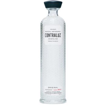 Contraluz Original Mezcal Reposado Cristalino Artesanal Oaxaca Mexico 700ml