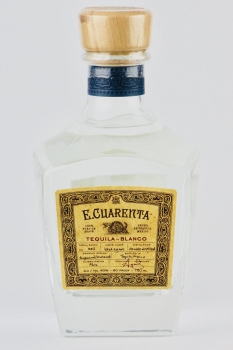 E Cuarenta Tequila Blanco 750ml