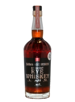 Hidden Still Whiskey Rye Pennsylvania Minimum 2yr 750ml