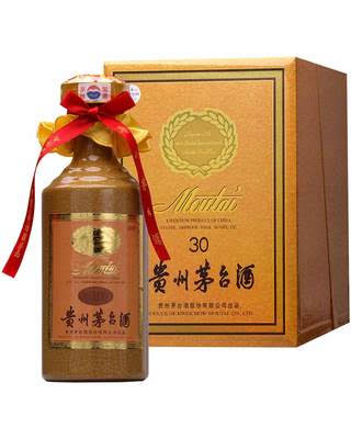 Kweichow Moutai 30yr Baijiu China 106pf 375ml