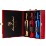 Lamborghini Luxe Collection Wine ( Rosso Blu Oro ) 3x750ml