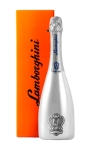 Lamborghini Sparkling Wine Extra Dry Silver Bottle Italy 750ml