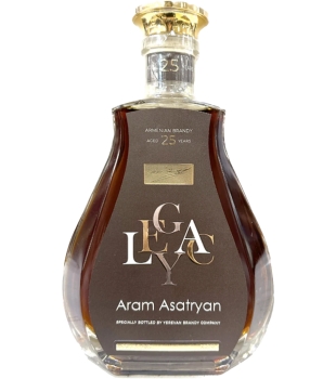 Legacy By Aram Asatryan Brandy Armenia 25yr 700ml