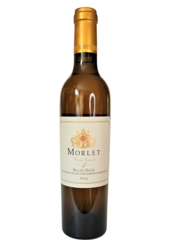 Morlet Family Vineyards White Wine Billet Doux Late Harvest Alexander Valley 2011 375ml