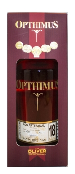 Opthimus Rum Ron Artesanal Dominican Republic 18yr 750ml